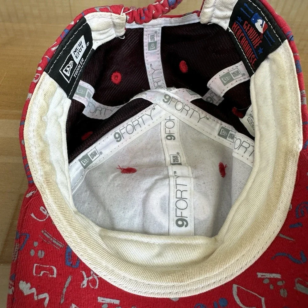 New Era Phillies Toddler Hat Confetti Print MLB Adjustable‎ Cap Rare